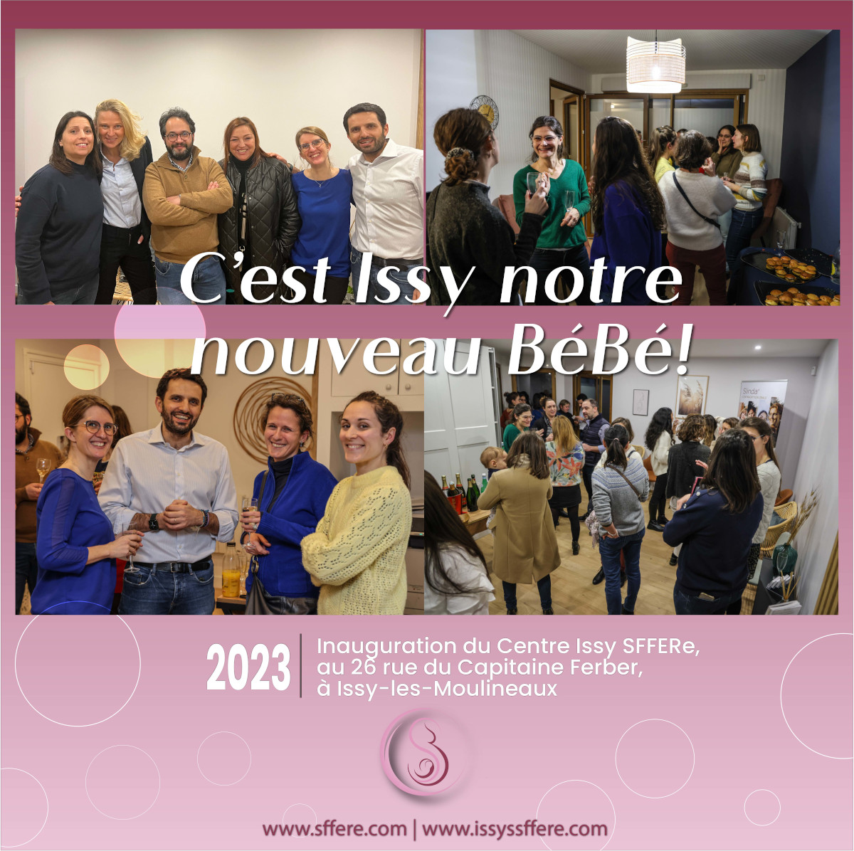 Inauguration du Centre Issy SFFERe